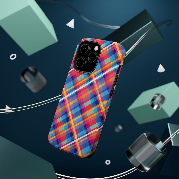 Checkered Plaid Magsafe Gift for Her Cute Phone Case for Iphone, | iPhone 16 | iPhone 15 Pro Max, Iphone 14 Pro Max, 13 12 11 10 9 8 7 - Studio40ParkLane