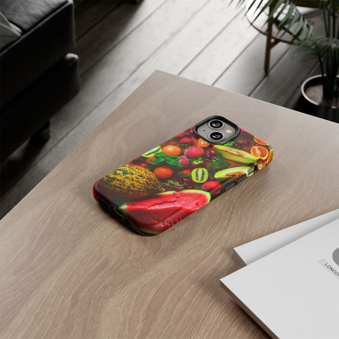 Fall Fruit Collage Cute Phone Case for, Samsung Galaxy S24, S23, S22, S21, IPhone 16 Case | Iphone 15, Iphone 14, IPhone 13 Case Mom Dad Gift - Studio40ParkLane