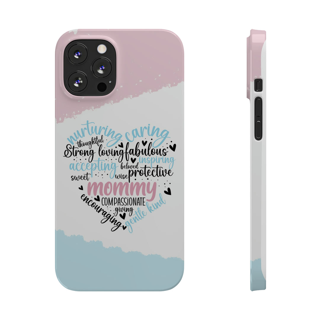 Slim Cute Phone Cases for Iphone - | iPhone 15 Case | iPhone 15 Pro Max Case, Iphone 14 Case, Iphone 14 Pro Max, Iphone 13, Mother&