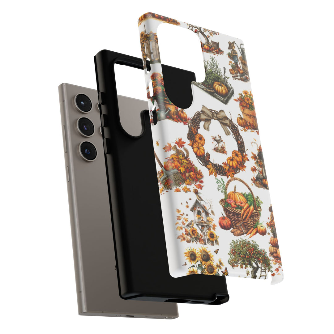 Impact Resistant, Fall Leaves Collage, Cute Phone Cases for Samsung S24, S23, S22, S21, IPhone 15 pro Iphone 14 pro Iphone 13 IPhone 12 Iphone 11 - Studio40ParkLane