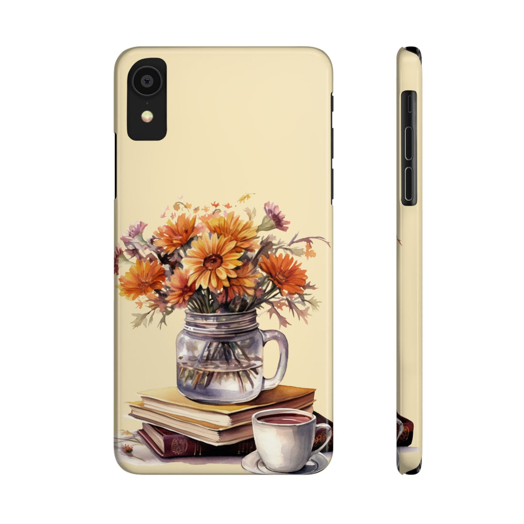 Slim Fall Autumn Leaves Cute Phone Cases for Iphone 16 | iPhone 15 Case | iPhone 15 Pro Max Case, Iphone 14, Iphone 14 Pro Max, Iphone 13, Slim Mom Dad Gift - Studio40ParkLane