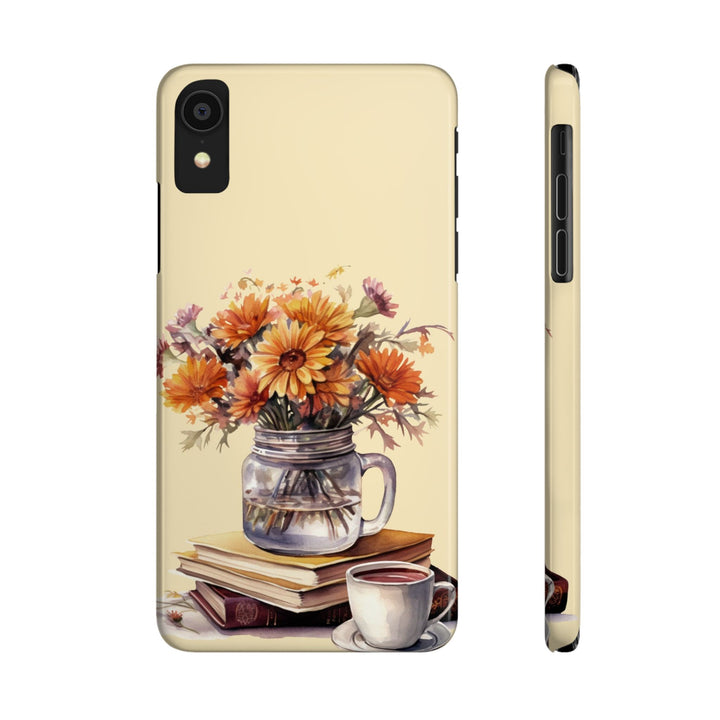 Slim Fall Autumn Leaves Cute Phone Cases for Iphone 16 | iPhone 15 Case | iPhone 15 Pro Max Case, Iphone 14, Iphone 14 Pro Max, Iphone 13, Slim Mom Dad Gift - Studio40ParkLane