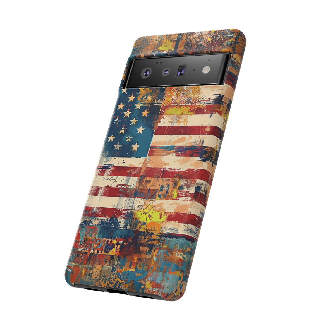 Impact Resistant, American Flag, Cute Phone Cases for Samsung S24, S23, S22, S21, IPhone 15 pro Iphone 14 pro Iphone 13 IPhone 12 Iphone 11 - Studio40ParkLane