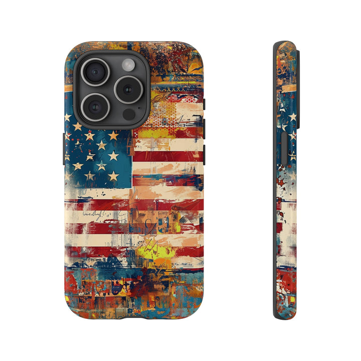 Impact Resistant, American Flag, Cute Phone Cases for Samsung S24, S23, S22, S21, IPhone 15 pro Iphone 14 pro Iphone 13 IPhone 12 Iphone 11 - Studio40ParkLane