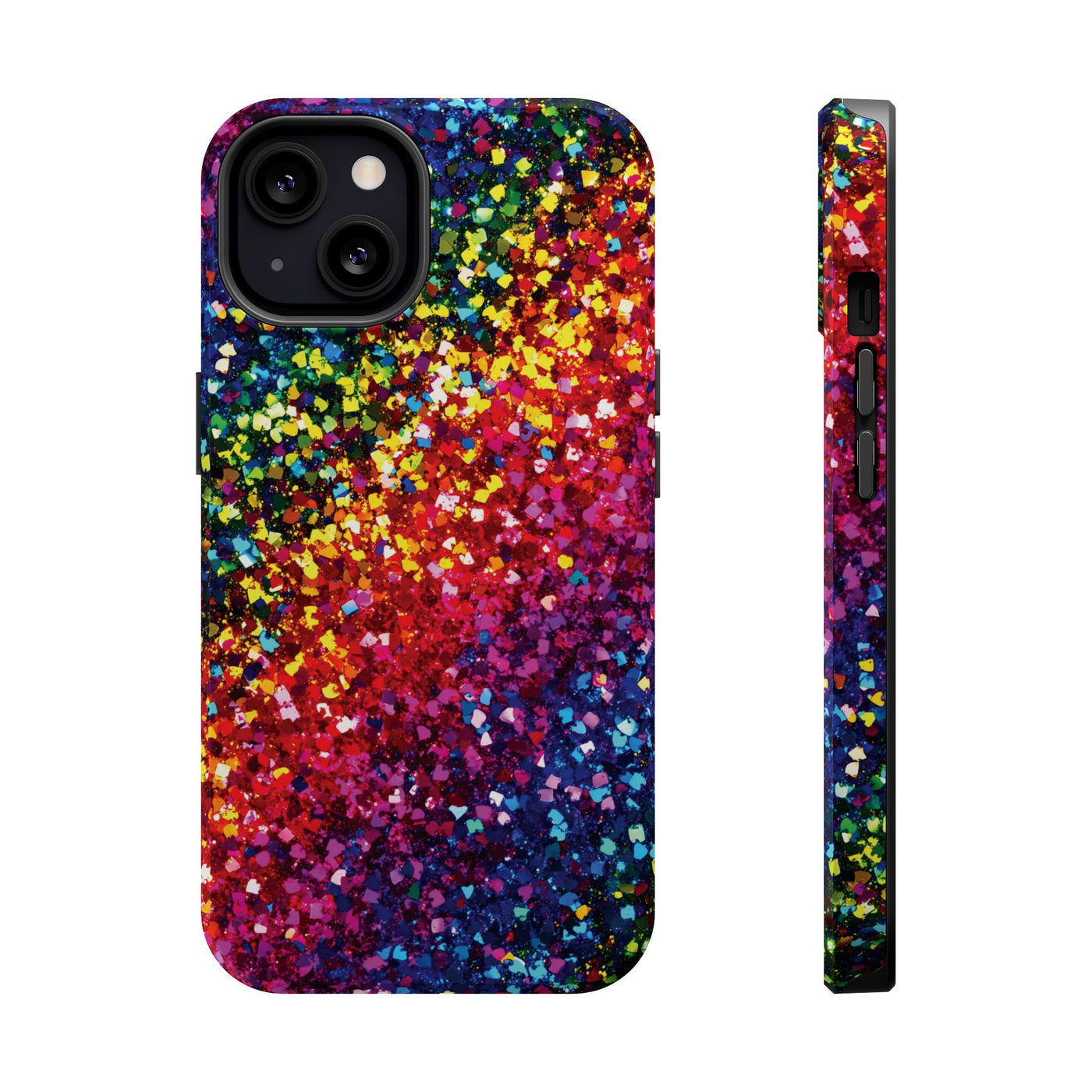 Non Glitter Color Composition Magsafe Cute Phone Case for Iphone Gift for Her,  | iPhone 15 Case | iPhone 15 Pro Max Case, Iphone 14, Iphone 14 Pro Max, Iphone 13, Iphone 16