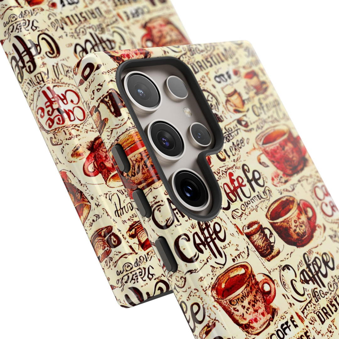 Impact Resistant, Paris Bistro Cafe, Cute Phone Cases for Samsung S24, S23, S22, S21, IPhone 15 pro Iphone 14 pro Iphone 13 IPhone 12 Iphone 11 - Studio40ParkLane