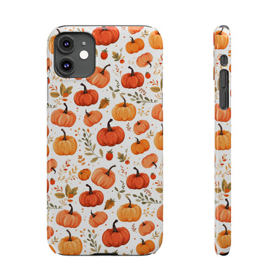 Slim Fall Autumn Pumpkins Gift for Her Cute Phone Cases for Iphone 16 | iPhone 15 Case | iPhone 15 Pro Max Case, Iphone 14, Iphone 14 Pro Max, Iphone 13, Slim