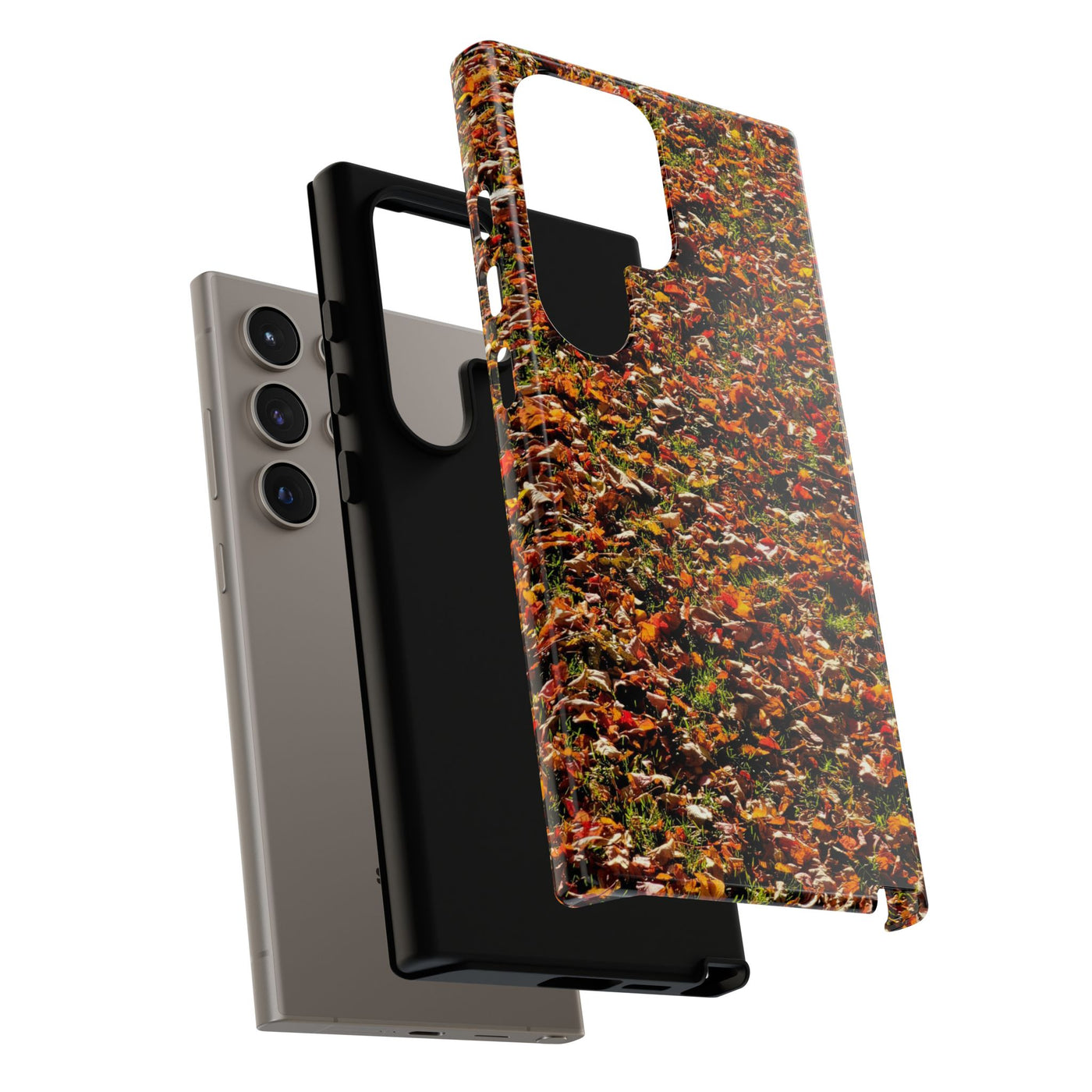 Impact Resistant, Fall Leaves Collage, Cute Phone Cases for Samsung S24, S23, S22, S21, IPhone 15 pro Iphone 14 pro Iphone 13 IPhone 12 Iphone 11