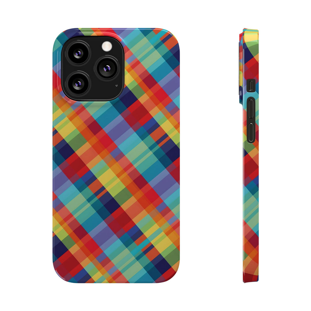 Slim Checkered Plaid Gift for Her Cute Phone Cases for Iphone 16 Pro Max | iPhone 15 Case | iPhone 15 Pro Max Case, Iphone 14, 13, 12, 11, 10, 8, 7 - Studio40ParkLane