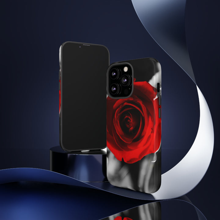 Cute IPhone Case | iPhone 15 Case | iPhone 15 Pro Max Case, Iphone 14 Case, Iphone 14 Pro Max Case IPhone Case for Art Lovers - Red Rose - Studio40ParkLane