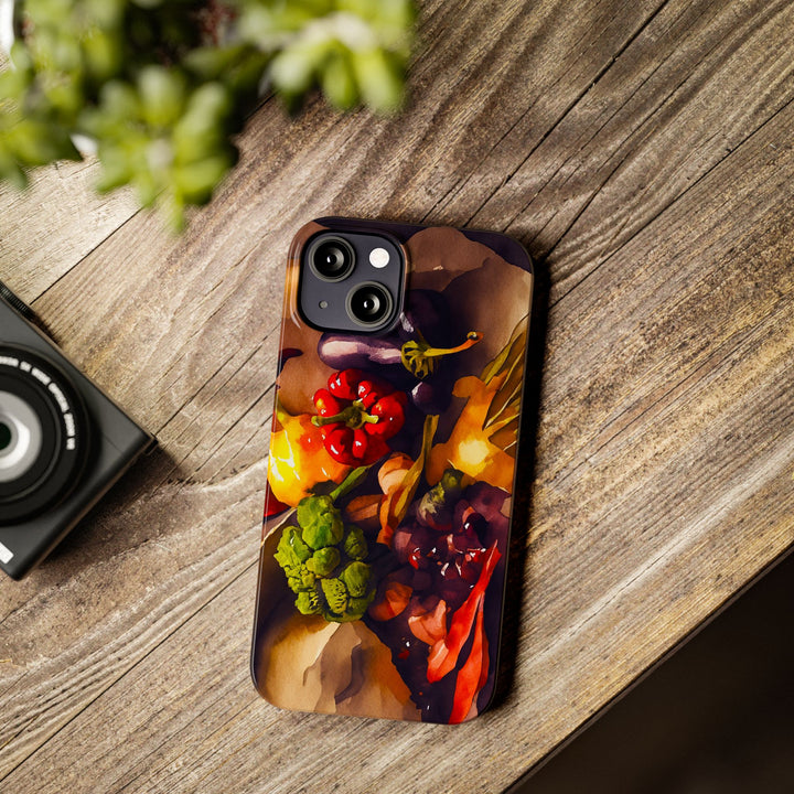 Slim Fall Farm Vegetables Cute Phone Cases for Iphone | iPhone 15 Case | iPhone 15 Pro Max Case, Iphone 14, Iphone 14 Pro Max, Iphone 13 - Studio40ParkLane