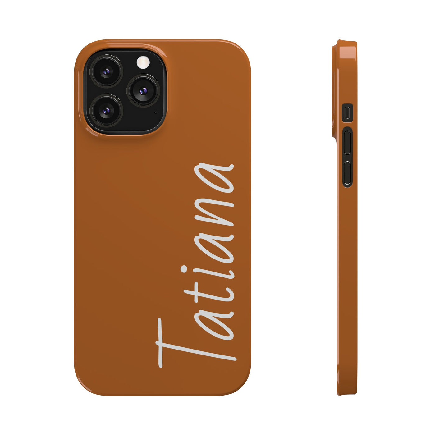 Personalized Initial Name Custom Slim Phone Cases for Iphone 16 Pro Max | iPhone 15 Case | iPhone 15 Pro Max Case, Iphone 14, 13, 12, 11, 10, 8, 7 - Studio40ParkLane