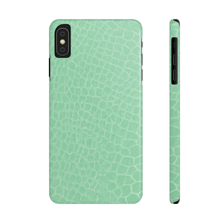 Slim Non Leather Mint Color Pattern Gift for Her Cute Phone Cases for Iphone 16 Pro Max | iPhone 15 Case | iPhone 15 Pro Max Case, Iphone 14, 13, 12, 11, 10, 8, 7 - Studio40ParkLane