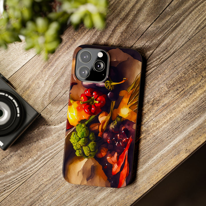 Slim Fall Farm Vegetables Cute Phone Cases for Iphone | iPhone 15 Case | iPhone 15 Pro Max Case, Iphone 14, Iphone 14 Pro Max, Iphone 13 - Studio40ParkLane