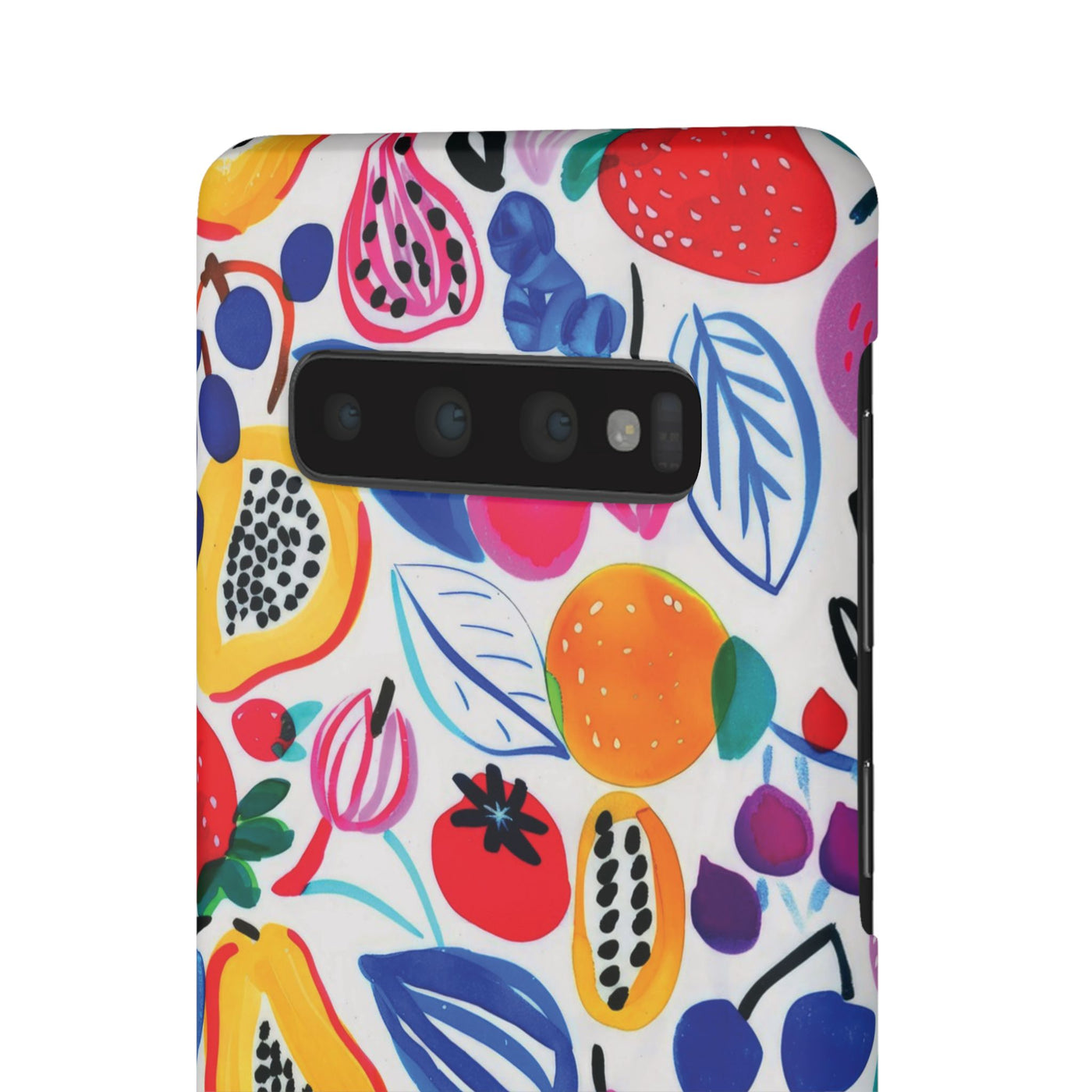 Snap Summer Fruit Gift for Her Cute Phone Cases for Samsung Galaxy S24, S23, S22, S21, S20, Plus, Ultra, Iphone 16, 15, 14, Pro and Max