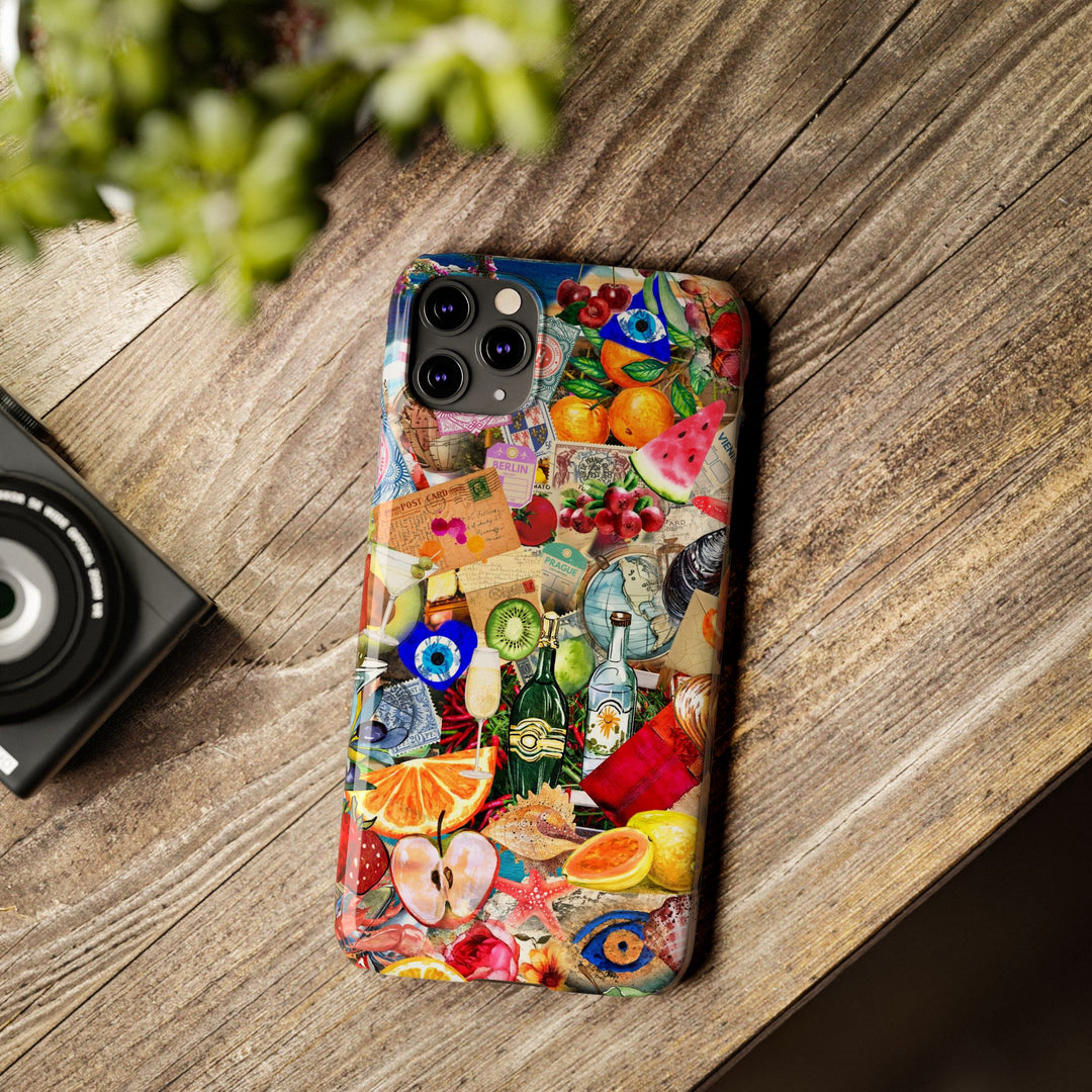 Slim Fall Coquette Collage Cute Phone Cases for Iphone 16 | iPhone 15 Case | iPhone 15 Pro Max Case, Iphone 14, Iphone 14 Pro Max, Iphone 13, Slim - Studio40ParkLane