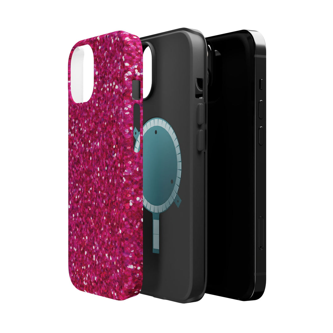 Non Glitter Pink Color Composition Magsafe Cute Phone Case for Iphone Gift for Her, | iPhone 15 Case | iPhone 15 Pro Max Case, Iphone 14, Iphone 14 Pro Max, Iphone 13, Iphone 16 - Studio40ParkLane