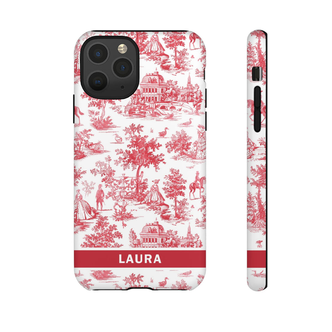 Premium Tough Personalized Initial Custom Gift Cute Phone Cases for Samsung Galaxy S24, S23, S22, S21 Plus, Ultra, Iphone 16, 15, 14 Pro Max - Studio40ParkLane