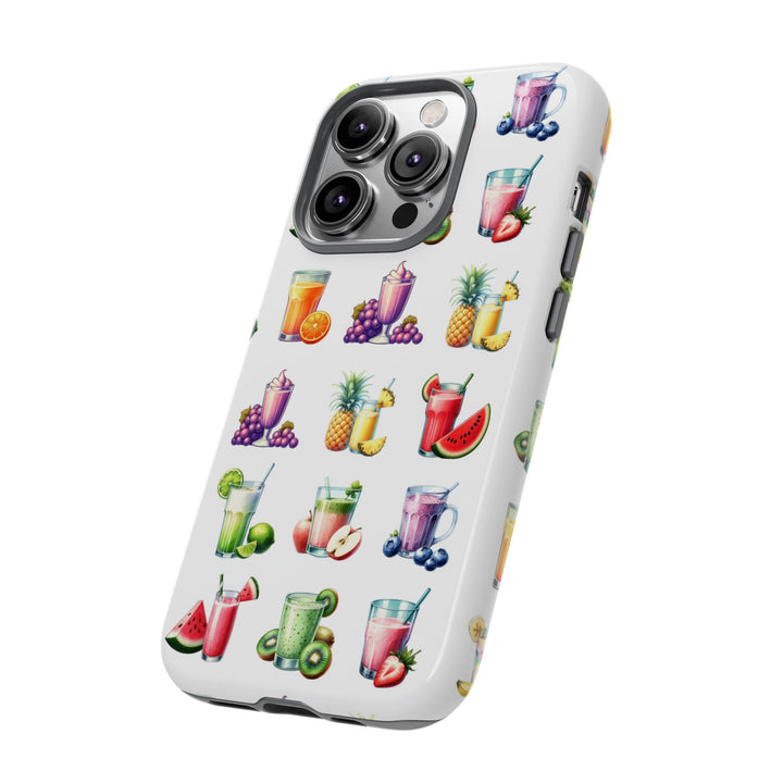 Cute Samsung Case | Cool Iphone Case | Tropical Summer Fruit Cocktail, Samsung S24, S23, S22, S21, IPhone 15 Case | Iphone 14 Case, Iphone 13 Case - Studio40ParkLane