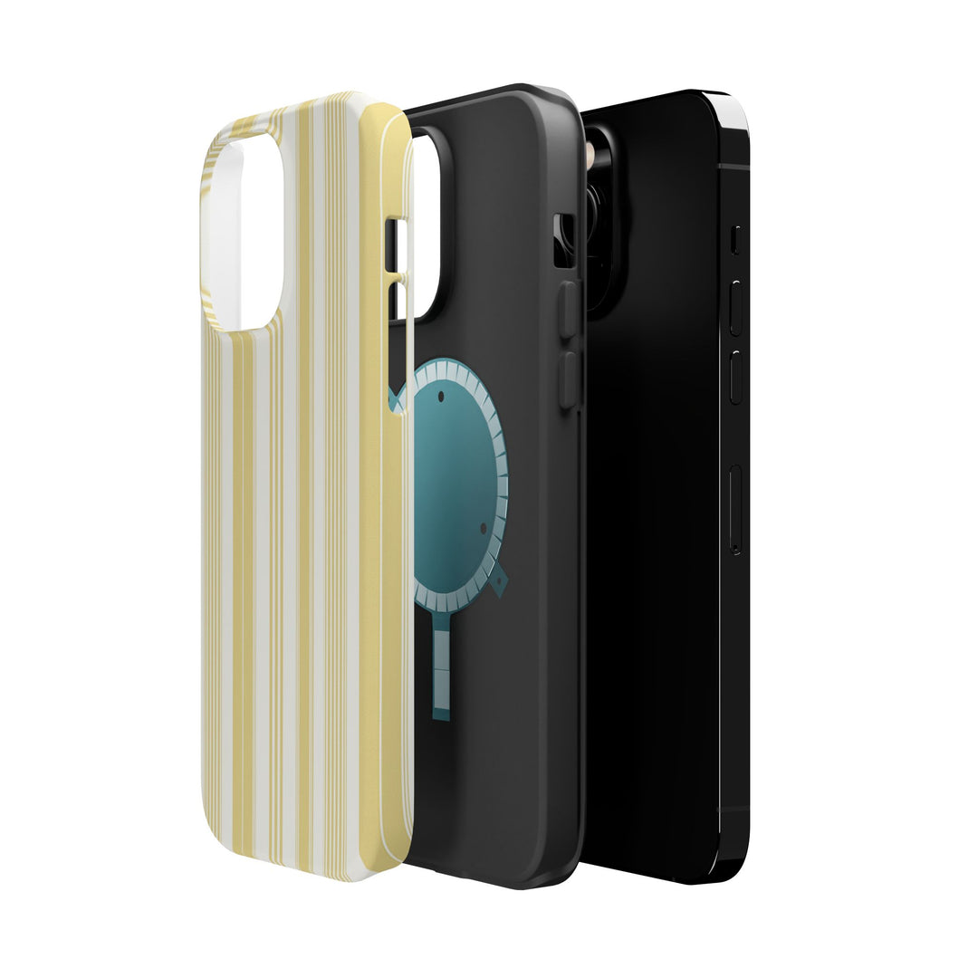 MagSafe Cute Phone Case, Coastal Striped Phone Case for iPhone 17 16 15 14 13 12 Pro Max, Samsung S25 S24 S23 Ultra case