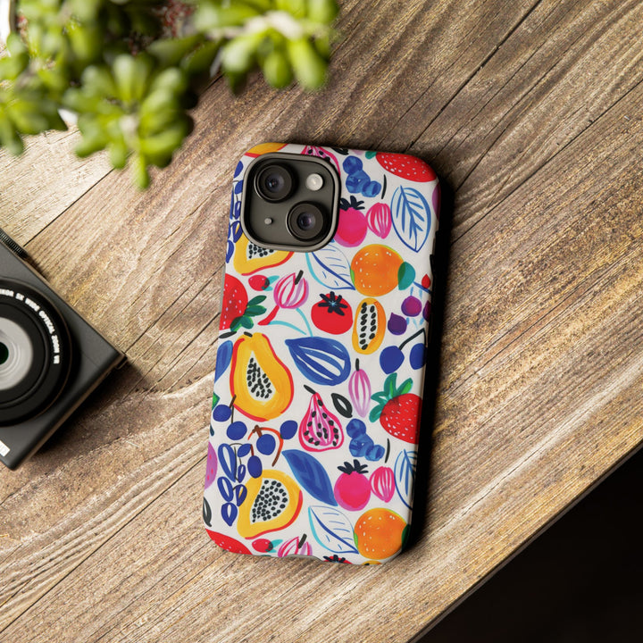 Summer Fruit Cute Tough Phone Case - For Apple iPhone Case 17, 16, 15 Pro Max, 14 Plus, 13 Pro, 12, Samsung Galaxy S26, S25, S24 Plus Ultra - Studio40ParkLane