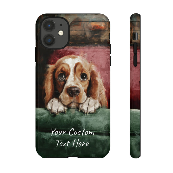 Personalize this Cute IPhone Case | Cocker Spaniel iPhone Case, iPhone 15 Case | iPhone 15 Case, Iphone 14 Case, Iphone 14 Pro Max Case - Studio40ParkLane