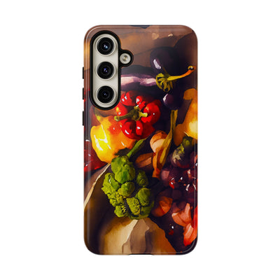 Impact Resistant, Fall Farm Vegetables, Cute Phone Cases for Samsung S24, S23, S22, S21, IPhone 15 pro Iphone 14 pro Iphone 13 IPhone 12 Iphone 11