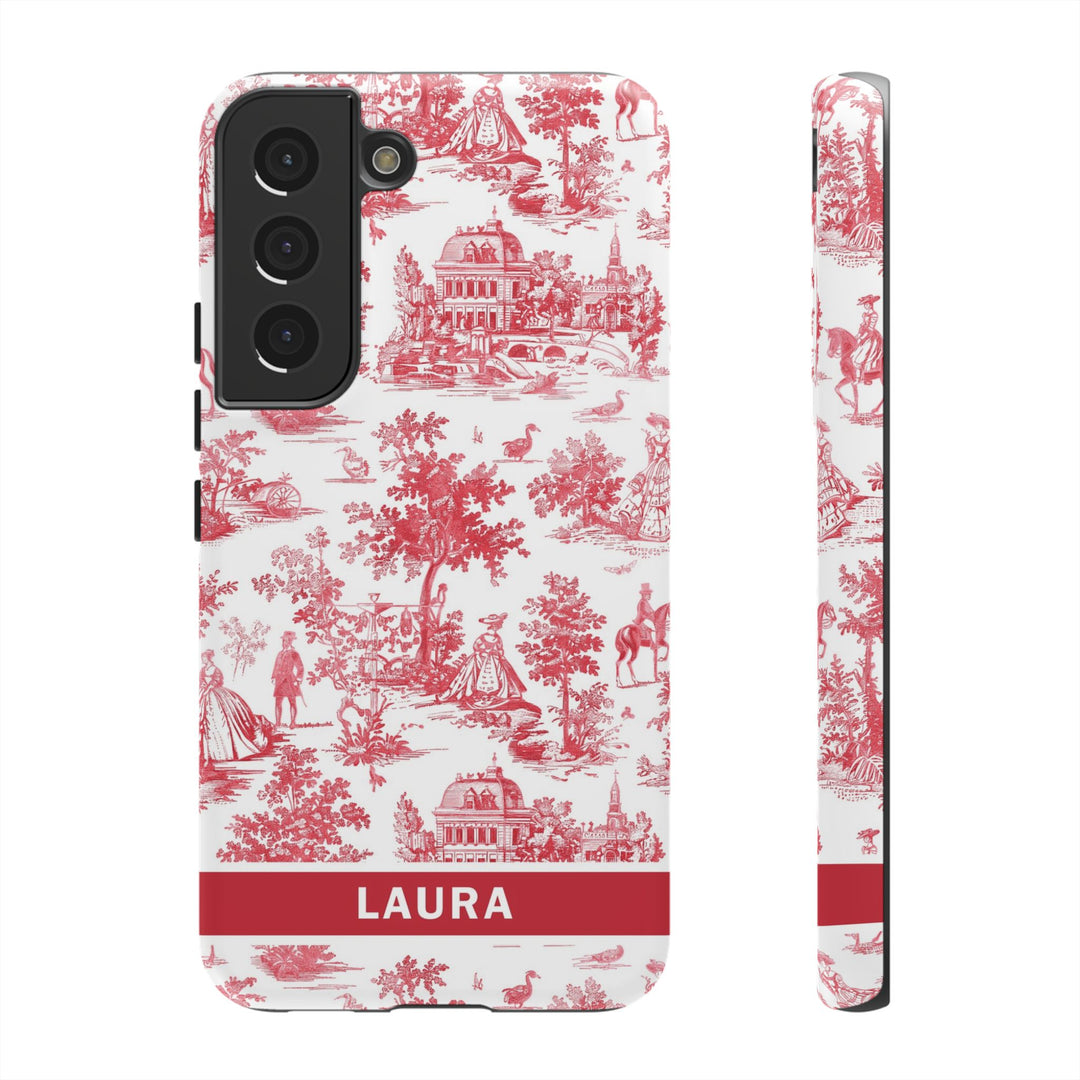 Premium Tough Personalized Initial Custom Gift Cute Phone Cases for Samsung Galaxy S24, S23, S22, S21 Plus, Ultra, Iphone 16, 15, 14 Pro Max - Studio40ParkLane