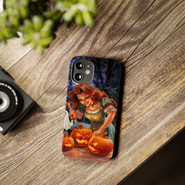 Slim Fall Autumn Pumpkin Fairy Gift for Her Cute Phone Cases for Iphone 16 | iPhone 15 Case | iPhone 15 Pro Max Case, Iphone 14, Iphone 14 Pro Max, Iphone 13, Slim - Studio40ParkLane