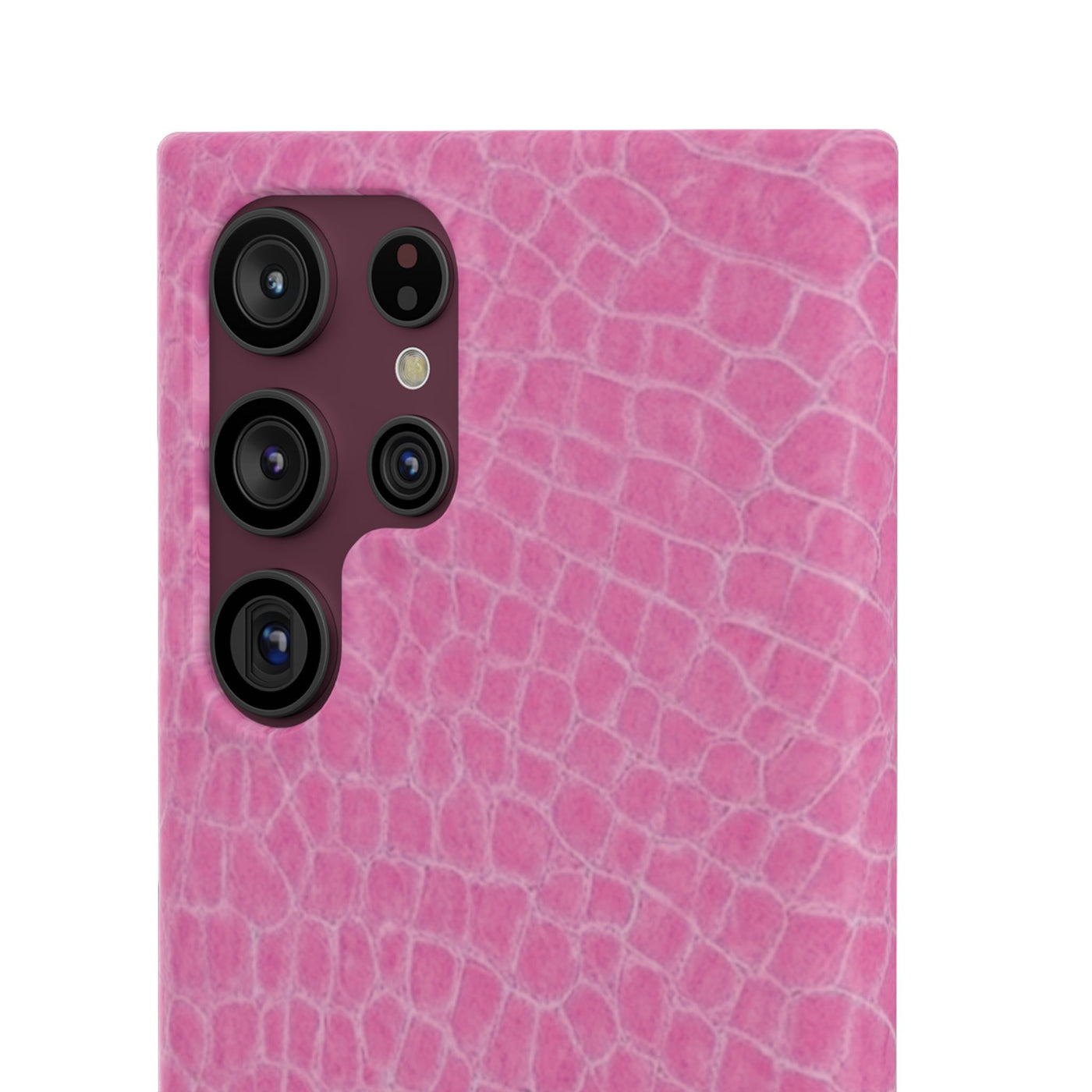 Snap Non Leather Pink Color Pattern Gift for Her Cute Phone Cases for Samsung Galaxy S24, S23, S22, S21, S20, Plus, Ultra, Iphone 16, 15, 14, Pro and Max - Studio40ParkLane
