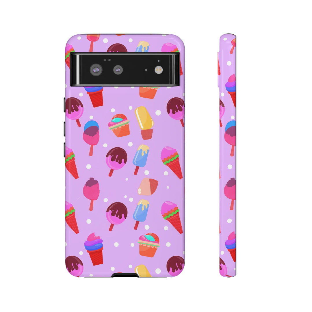 Cute Samsung Case | Cool Iphone Case | Summer Pink Ice - Cream, Samsung S24, S23, S22, S21, IPhone 15 Case | Iphone 14 Case, Iphone 13 Case - Studio40ParkLane