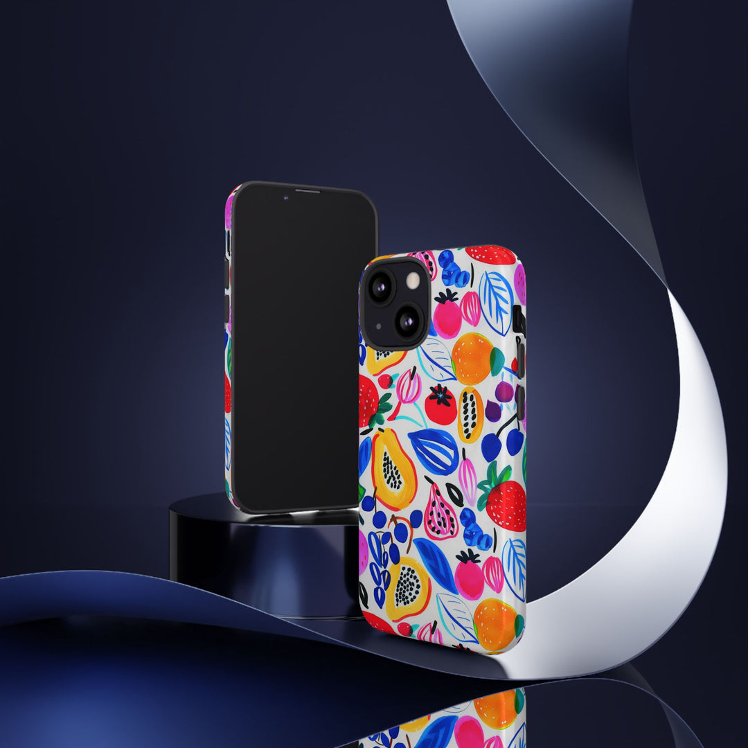 Summer Fruit Cute Tough Phone Case - For Apple iPhone 17, 16 Pro Max, 15 Pro Max, 14 Plus 13 Pro 12, Samsung Galaxy S26, S25, S24 Plus Ultra
