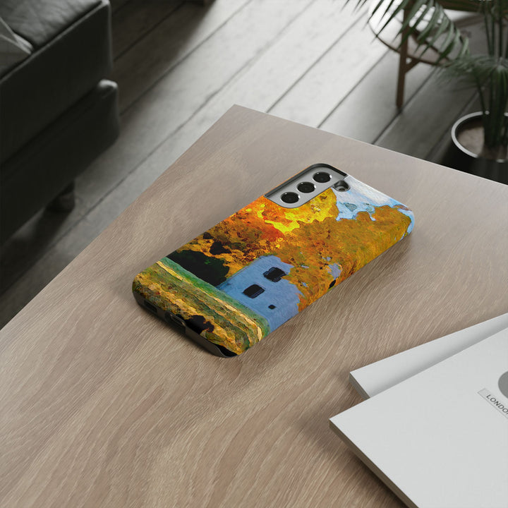 Impact Resistant, Fall Leaves Watercolor, Cute Phone Cases for Samsung S24, S23, S22, S21, IPhone 15 pro Iphone 14 pro Iphone 13 IPhone 12 Iphone 11 - Studio40ParkLane