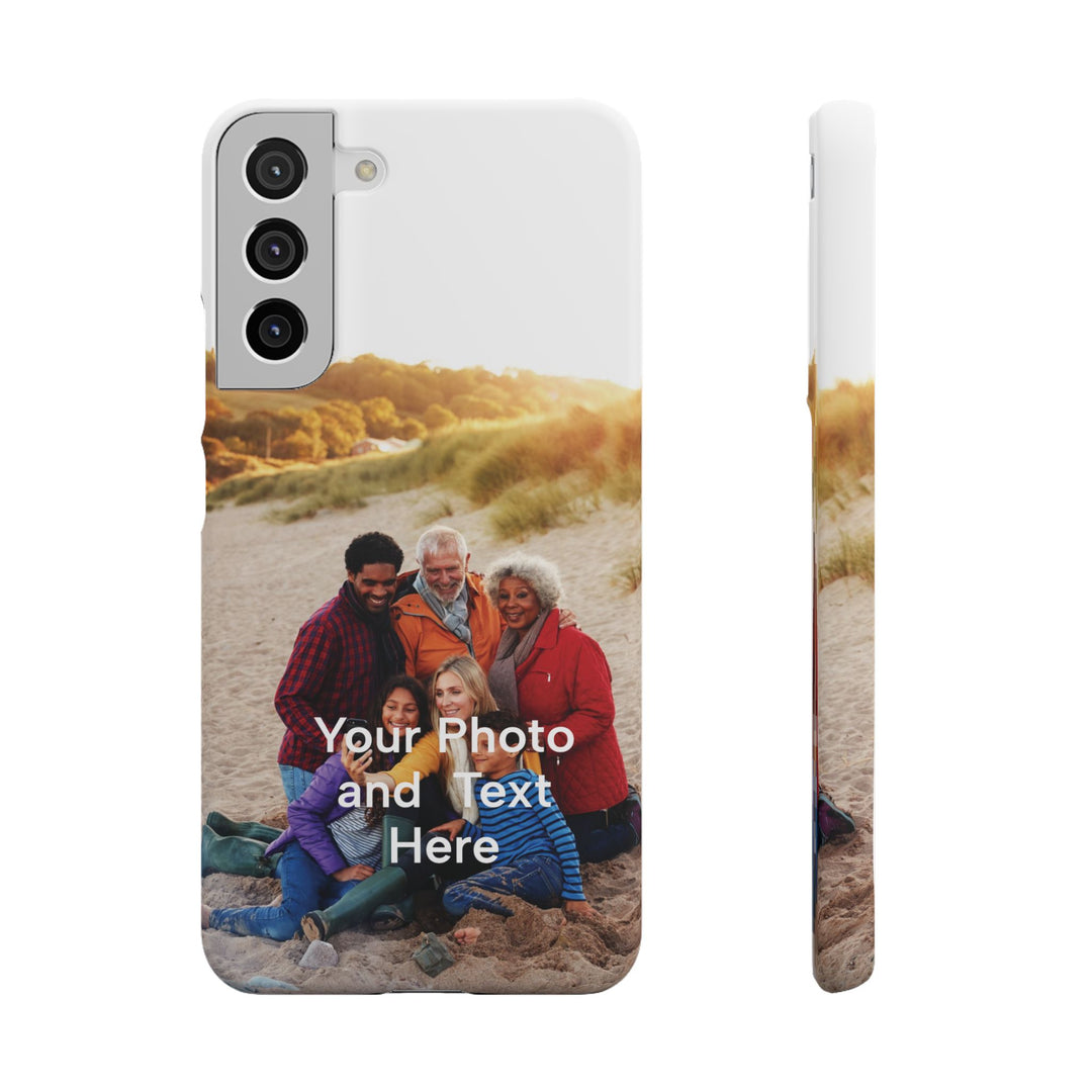 Snap Custom Personalized Family/Pet Cute Phone Cases for Samsung Galaxy S24, S23, S22, S21, S20, Plus, Ultra, Iphone 16, 15, 14, Pro and Max - Studio40ParkLane