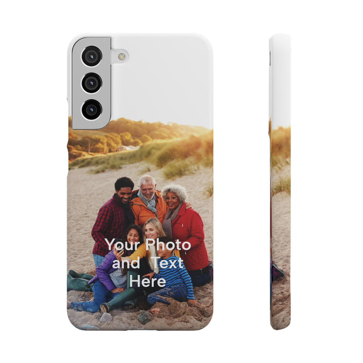 Snap Custom Personalized Family/Pet Cute Phone Cases for Samsung Galaxy S24, S23, S22, S21, S20, Plus, Ultra, Iphone 16, 15, 14, Pro and Max - Studio40ParkLane