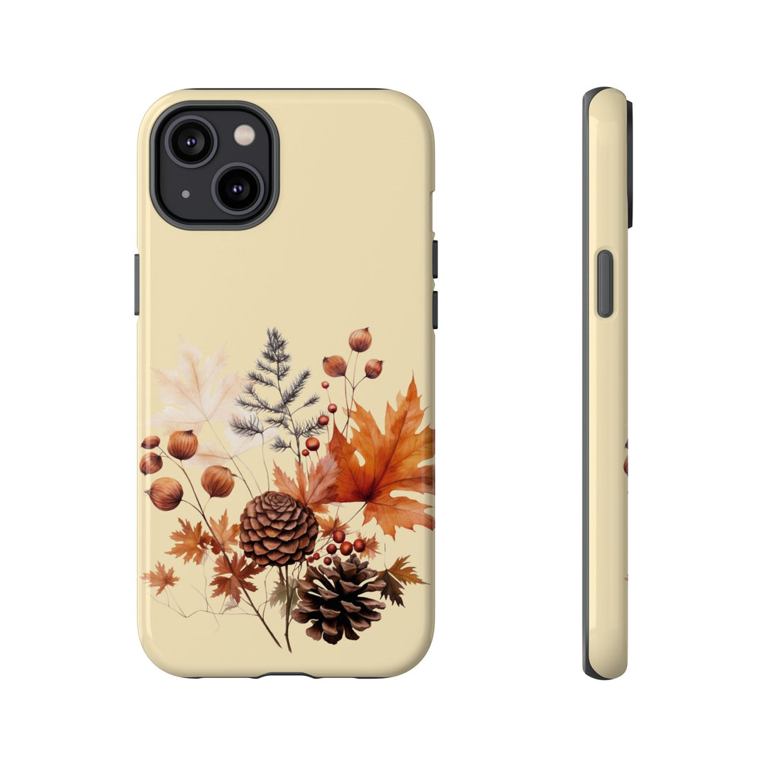 Fall Leaves Foliage Cute Phone Case for, Samsung Galaxy S24, S23, S22, S21, IPhone 16 Case | Iphone 15, Iphone 14, IPhone 13 Case Mom Dad Gift - Studio40ParkLane