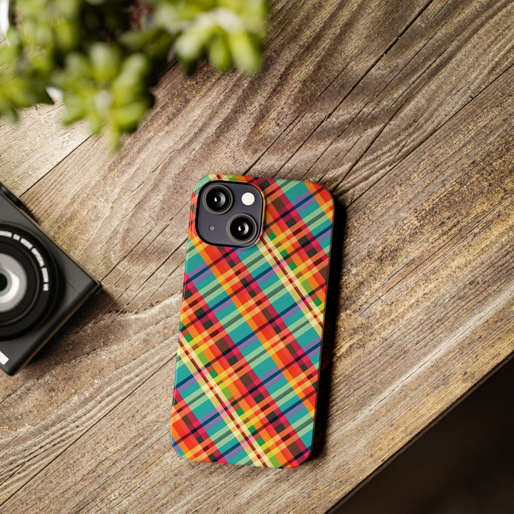 Slim Checkered Plaid Gift for Her Cute Phone Cases for Iphone 16 Pro Max | iPhone 15 Case | iPhone 15 Pro Max Case, Iphone 14, 13, 12, 11, 10, 8, 7 - Studio40ParkLane