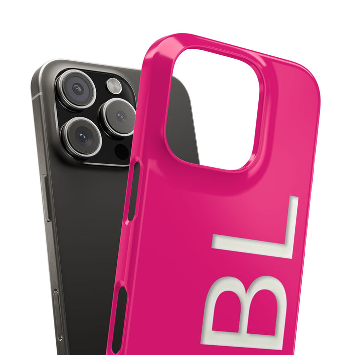 Slim Custom Personalized Pink Gift for Her Cute Phone Cases for Iphone 16 Pro Max | iPhone 15 Case | iPhone 15 Pro Max Case, Iphone 14, 13, 12, 11, 10, 8, 7 - Studio40ParkLane