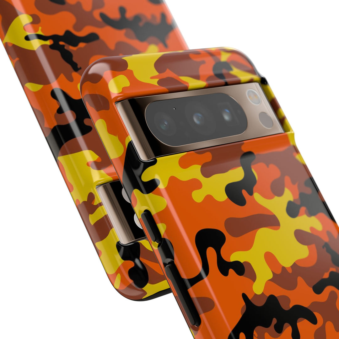 Impact Resistant, Fall camo Camouflage, Cute Phone Cases for Samsung S24, S23, S22, S21, IPhone 15 pro Iphone 14 pro Iphone 13 IPhone 12 Iphone 11 - Studio40ParkLane