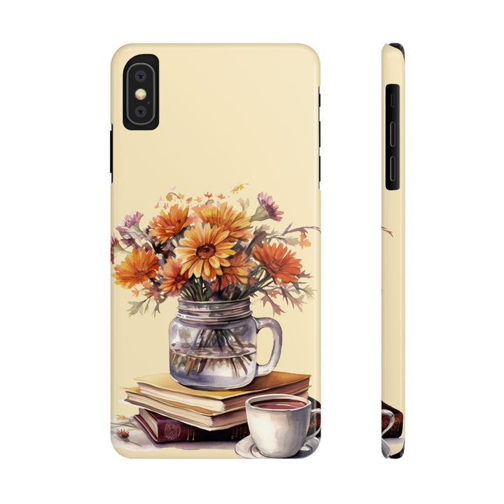 Slim Fall Autumn Leaves Cute Phone Cases for Iphone 16 | iPhone 15 Case | iPhone 15 Pro Max Case, Iphone 14, Iphone 14 Pro Max, Iphone 13, Slim Mom Dad Gift - Studio40ParkLane