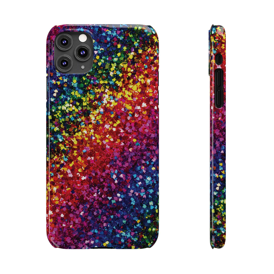 Slim Non - Glitter Muted Color Faux Play on Glitter Effect Gift for Her Cute Phone Cases for Iphone 16 Pro Max | iPhone 15 Case | iPhone 15 Pro Max Case, Iphone 14, Iphone 14 Pro Max, Iphone 13 12 11 8 7 - Studio40ParkLane