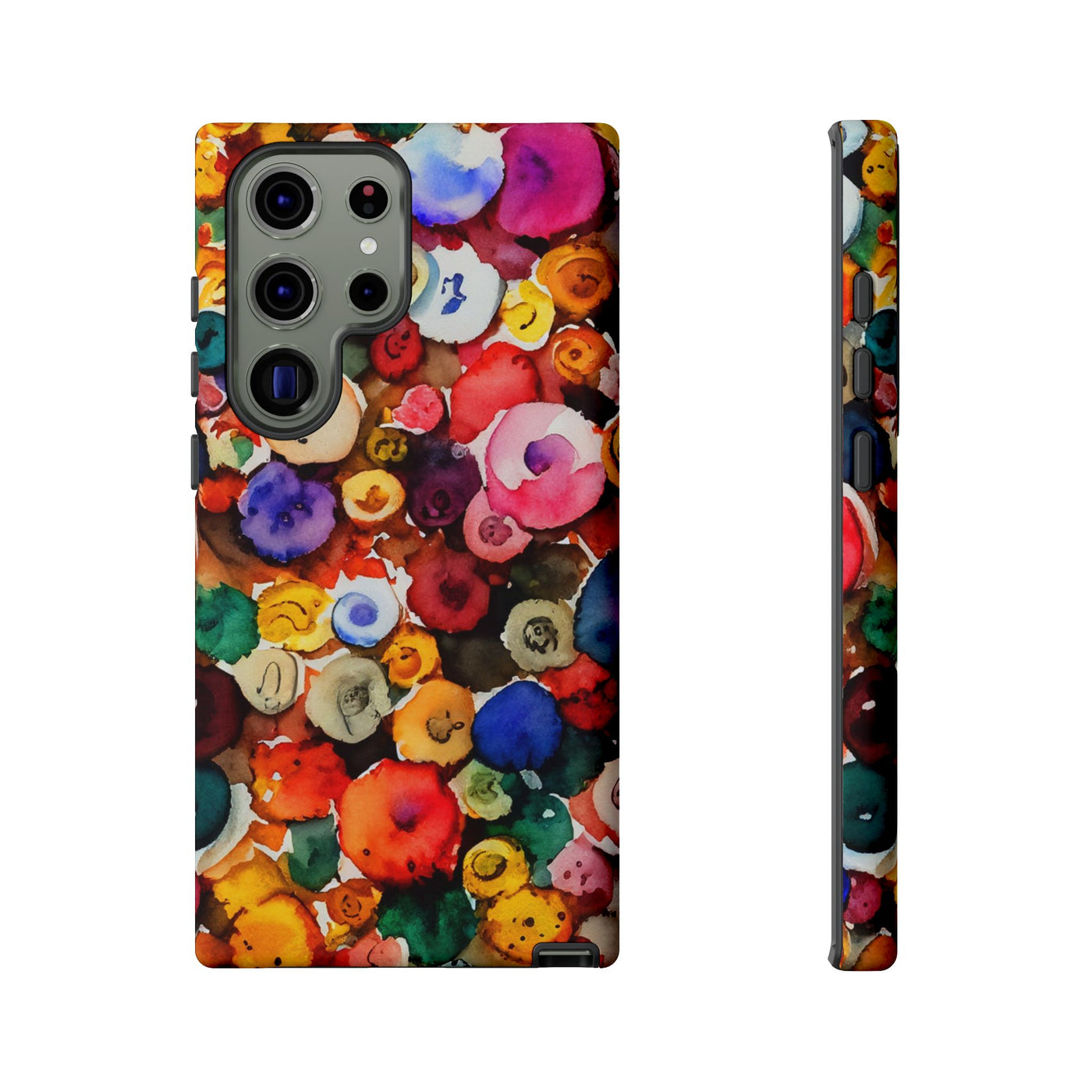 Impact Resistant, Fall Colors Buttons, Cute Phone Cases for Samsung S24, S23, S22, S21, IPhone 15 pro Iphone 14 pro Iphone 13 IPhone 12 Iphone 11