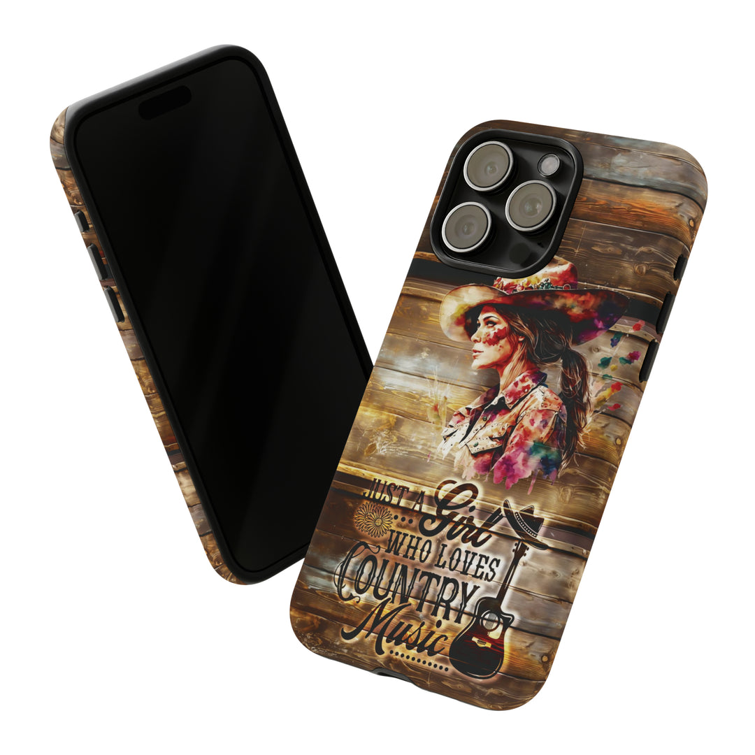 Cute IPhone Case | Country Music Girl iPhone 15 Case | iPhone 15 Pro Case, Iphone 14 Case, Iphone 14 Pro Max Case, Protective Iphone Case - Studio40ParkLane