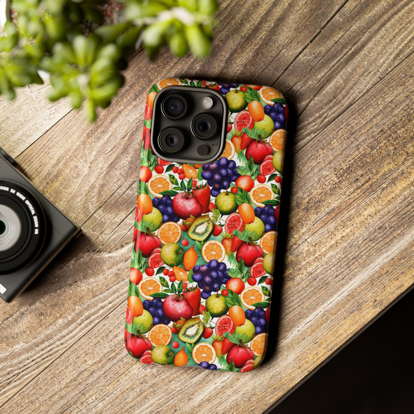 Impact Resistant, Fall Fruit, Cute Phone Cases for Samsung S24, S23, S22, S21, IPhone 15 pro Iphone 14 pro Iphone 13 IPhone 12 Iphone 11