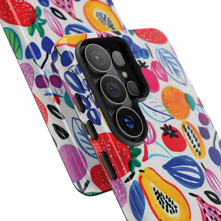 Summer Fruit Cute Tough Phone Case - For Apple iPhone Case 17, 16, 15 Pro Max, 14 Plus, 13 Pro, 12, Samsung Galaxy S26, S25, S24 Plus Ultra - Studio40ParkLane