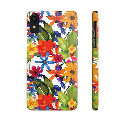 Slim Spring Flowers Gift for Her Cute Phone Cases for Iphone 16 Pro Max | iPhone 15 Case | iPhone 15 Pro Max Case, Iphone 14, 13, 12, 11, 10, 8, 7 - Studio40ParkLane