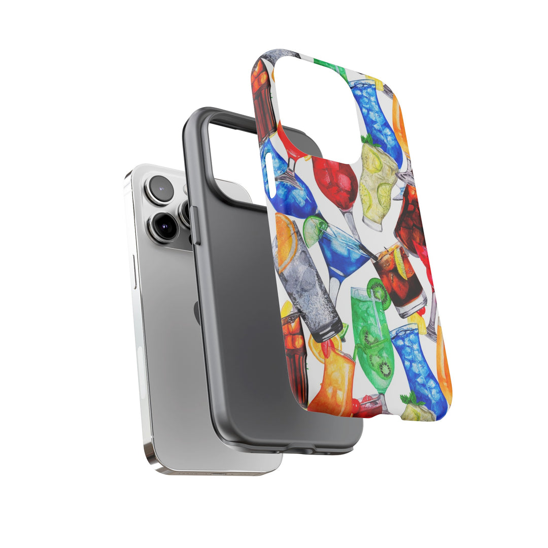 Cute Samsung Case | Cool Iphone Case | Summer Fruit Cocktail, Samsung S24, S23, S22, S21, IPhone 15 Case | Iphone 14 Case, Iphone 13 Case - Studio40ParkLane