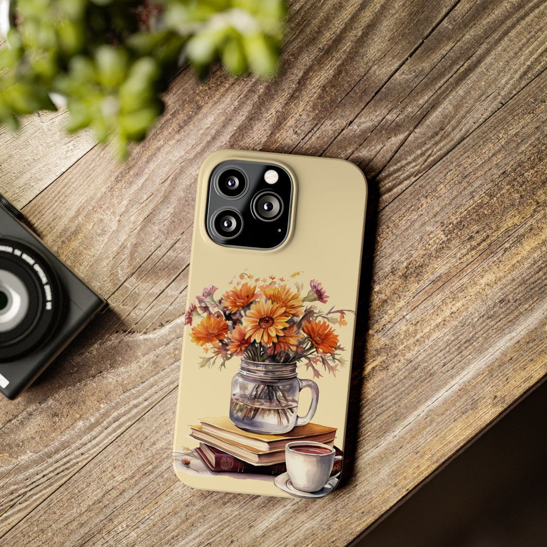 Slim Fall Autumn Leaves Cute Phone Cases for Iphone 16 | iPhone 15 Case | iPhone 15 Pro Max Case, Iphone 14, Iphone 14 Pro Max, Iphone 13, Slim Mom Dad Gift - Studio40ParkLane