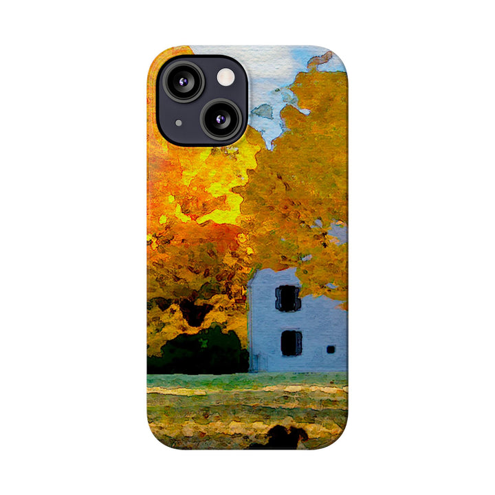 Slim Cute Phone Cases for Iphone - | iPhone 15 Case | iPhone 15 Pro Max Case, Iphone 14 Case, Iphone 14 Pro Max, Iphone 13, New England Fall Leaves - Studio40ParkLane
