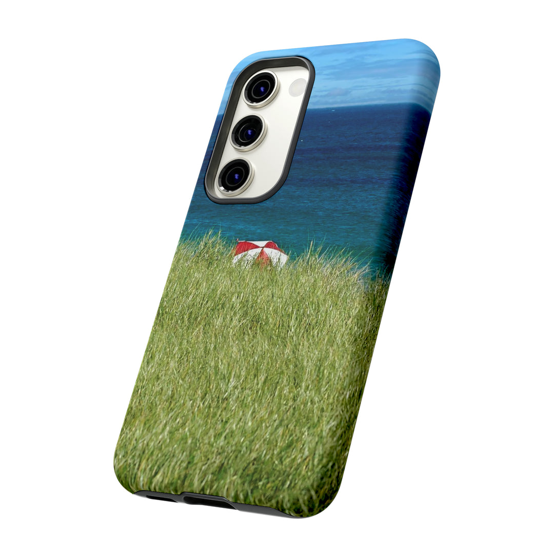 Cute Samsung Phone Case | Aesthetic Samsung Phone Case | Beach Umbrella | Galaxy S23, S22, S21, S20 | Luxury Double Layer | Cool - Studio40ParkLane